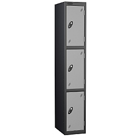 Atom Antibacterial Lockers With Black Carcass With