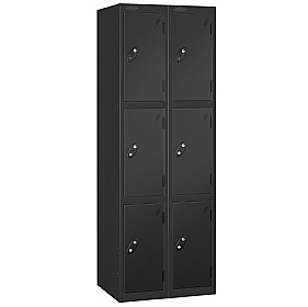 Atom Antibacterial Lockers With Black Carcass With