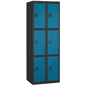 Atom Antibacterial Lockers With Black Carcass With