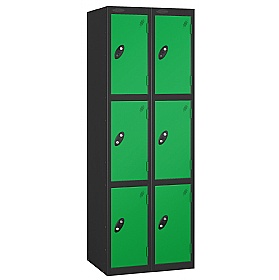 Atom Antibacterial Lockers With Black Carcass With