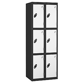 Atom Antibacterial Lockers With Black Carcass With