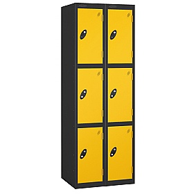 Atom Antibacterial Lockers With Black Carcass With
