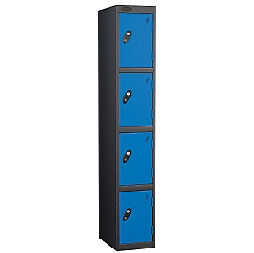 Atom Antibacterial Lockers With Black Carcass With