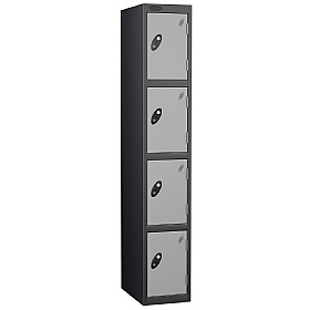 Atom Antibacterial Lockers With Black Carcass With