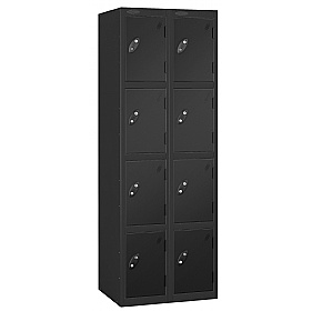 Atom Antibacterial Lockers With Black Carcass With
