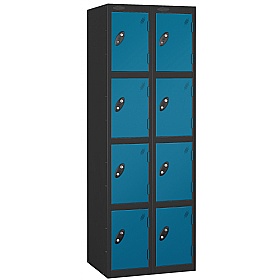 Atom Antibacterial Lockers With Black Carcass With
