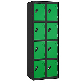 Atom Antibacterial Lockers With Black Carcass With