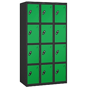 Atom Antibacterial Lockers With Black Carcass With