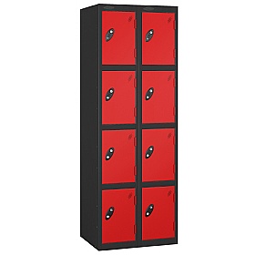 Atom Antibacterial Lockers With Black Carcass With