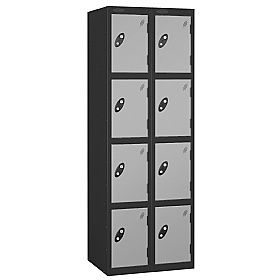 Atom Antibacterial Lockers With Black Carcass With