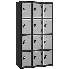 Atom Antibacterial Lockers With Black Carcass With