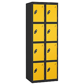 Atom Antibacterial Lockers With Black Carcass With