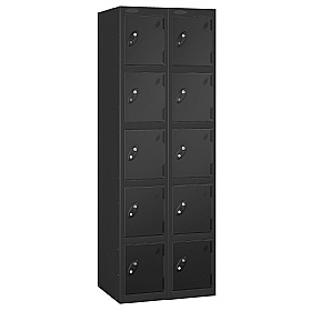 Atom Antibacterial Lockers With Black Carcass With