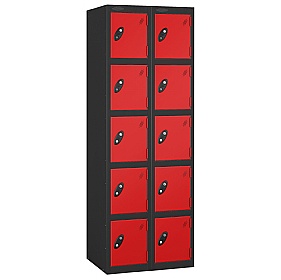 Atom Antibacterial Lockers With Black Carcass With