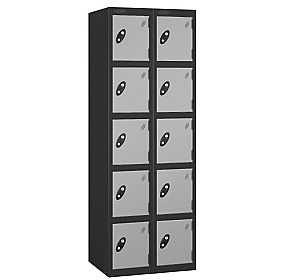Atom Antibacterial Lockers With Black Carcass With
