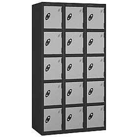 Atom Antibacterial Lockers With Black Carcass With