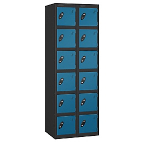 Atom Antibacterial Lockers With Black Carcass With