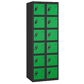 Atom Antibacterial Lockers With Black Carcass With