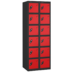 Atom Antibacterial Lockers With Black Carcass With