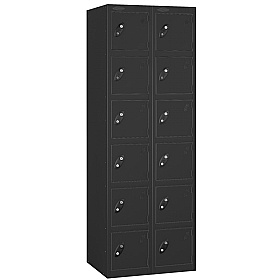 Atom Antibacterial Lockers With Black Carcass With