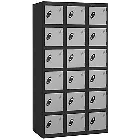 Atom Antibacterial Lockers With Black Carcass With