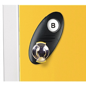 Atom Antibacterial Lockers With White Carcass