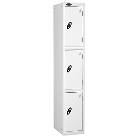 Atom Antibacterial Lockers With White Carcass