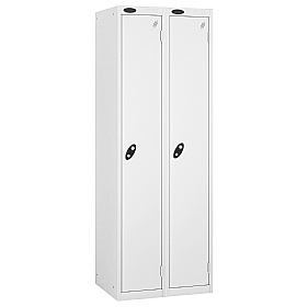 Atom Antibacterial Lockers With White Carcass