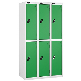 Atom Antibacterial Lockers With White Carcass