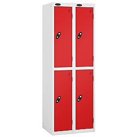 Atom Antibacterial Lockers With White Carcass