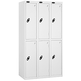 Atom Antibacterial Lockers With White Carcass