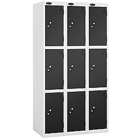 Atom Antibacterial Lockers With White Carcass