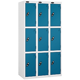 Atom Antibacterial Lockers With White Carcass