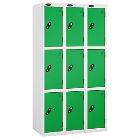 Atom Antibacterial Lockers With White Carcass