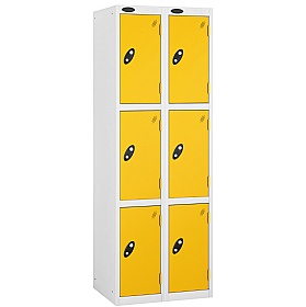 Atom Antibacterial Lockers With White Carcass