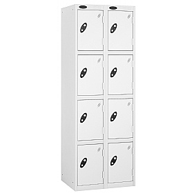 Atom Antibacterial Lockers With White Carcass