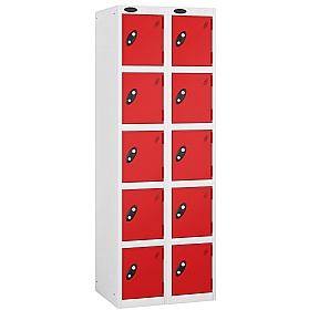 Atom Antibacterial Lockers With White Carcass