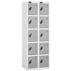 Atom Antibacterial Lockers With White Carcass