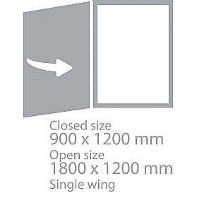 Spacesaving Magnetic Whiteboards