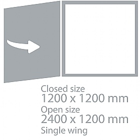 Spacesaving Magnetic Whiteboards