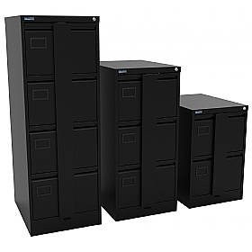 Silverline Executive Secure Metal Filing Cabinets