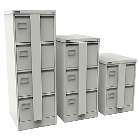 Silverline Executive Secure Metal Filing Cabinets