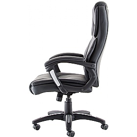 Stratford High Back Faux Leather Office Chair - Office Chairs