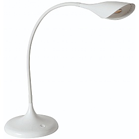 Arum White LED Desk Lamp