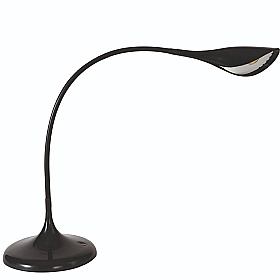Arum Black LED Desk Lamp