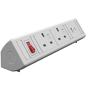 Boost Desktop Power Module 2 Power, 1 USB A, 1 USB C