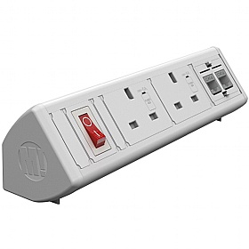 Boost Desktop Power Module 2 Power, 2 CAT 6 Data