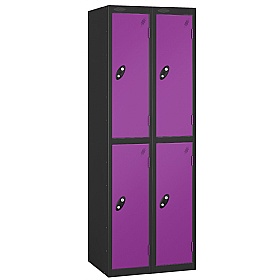 Equinox Black Antibacterial Lockers