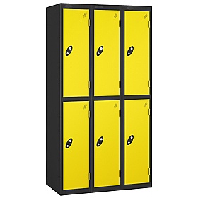 Equinox Black Antibacterial Lockers