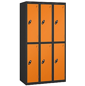 Equinox Black Antibacterial Lockers